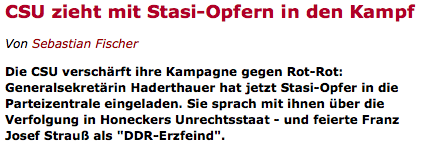 SPIEGEL online vom 28.08.2008